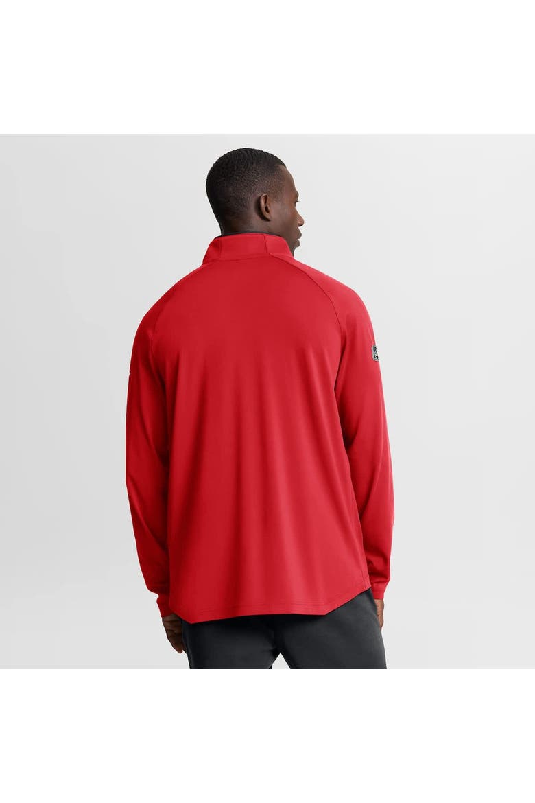 Men's Fanatics Red New Jersey Devils Authentic Pro Rink Training Quarter-Zip Pullover, Alternate, color, Red
