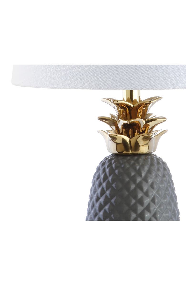 JONATHAN Y Pineapple Ceramic LED Table Lamp, Alternate, color,