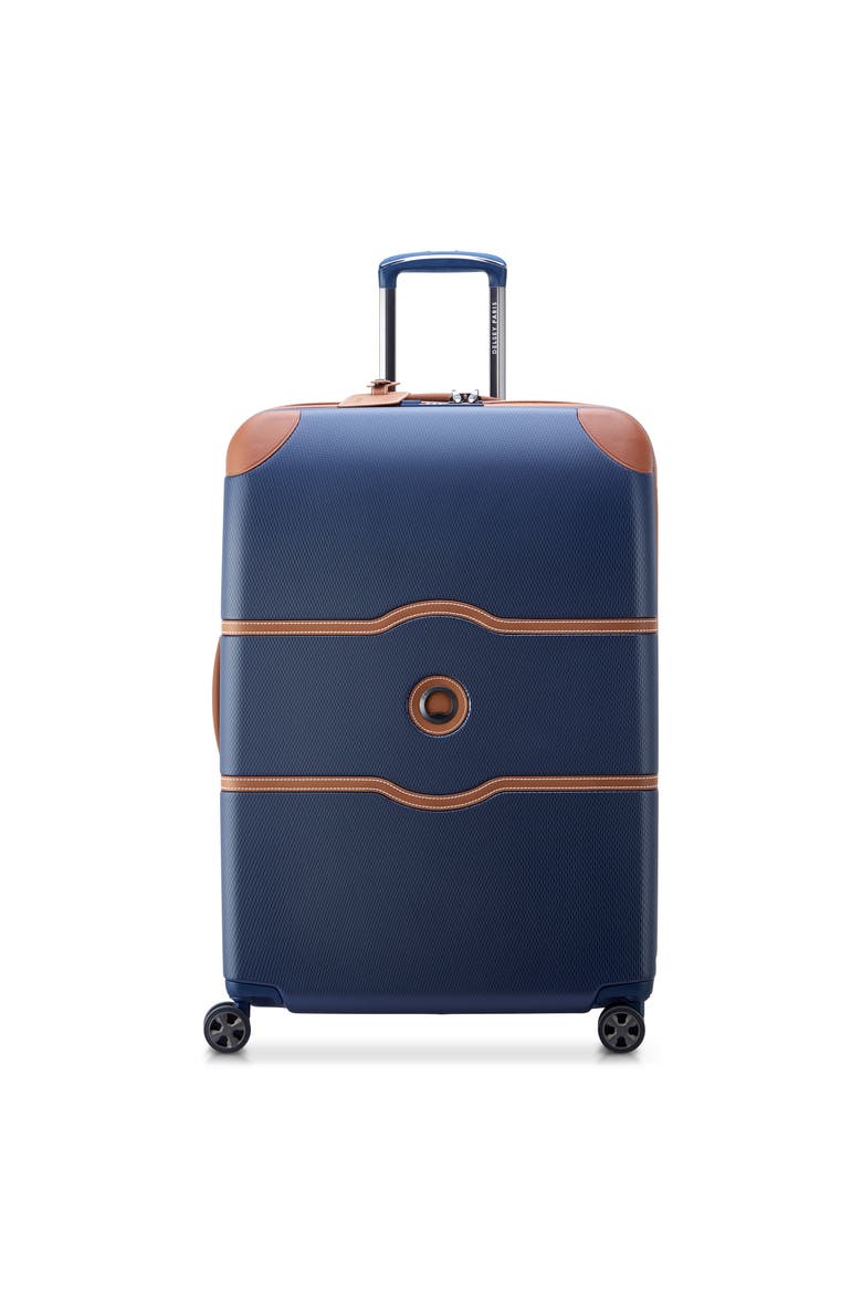 Chatelet Air 2.0 Hardside 28" Large Checked Spinner Luggage, Main, color, Navy Blue