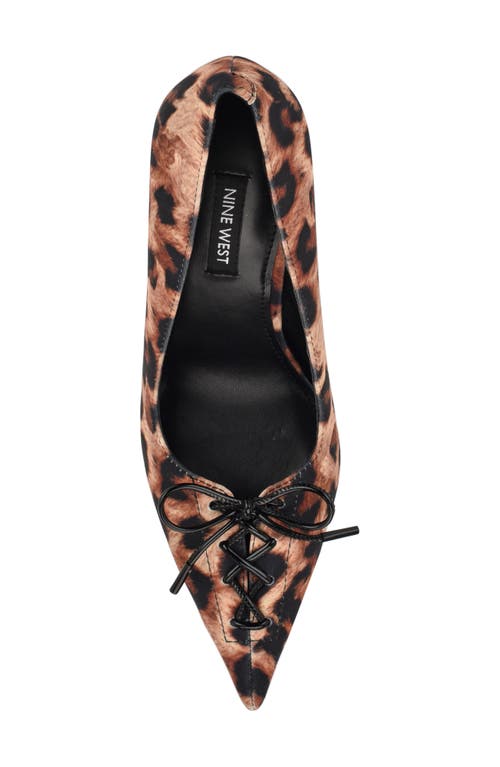 Nine West Marsen Pointed Toe Pump In Brown