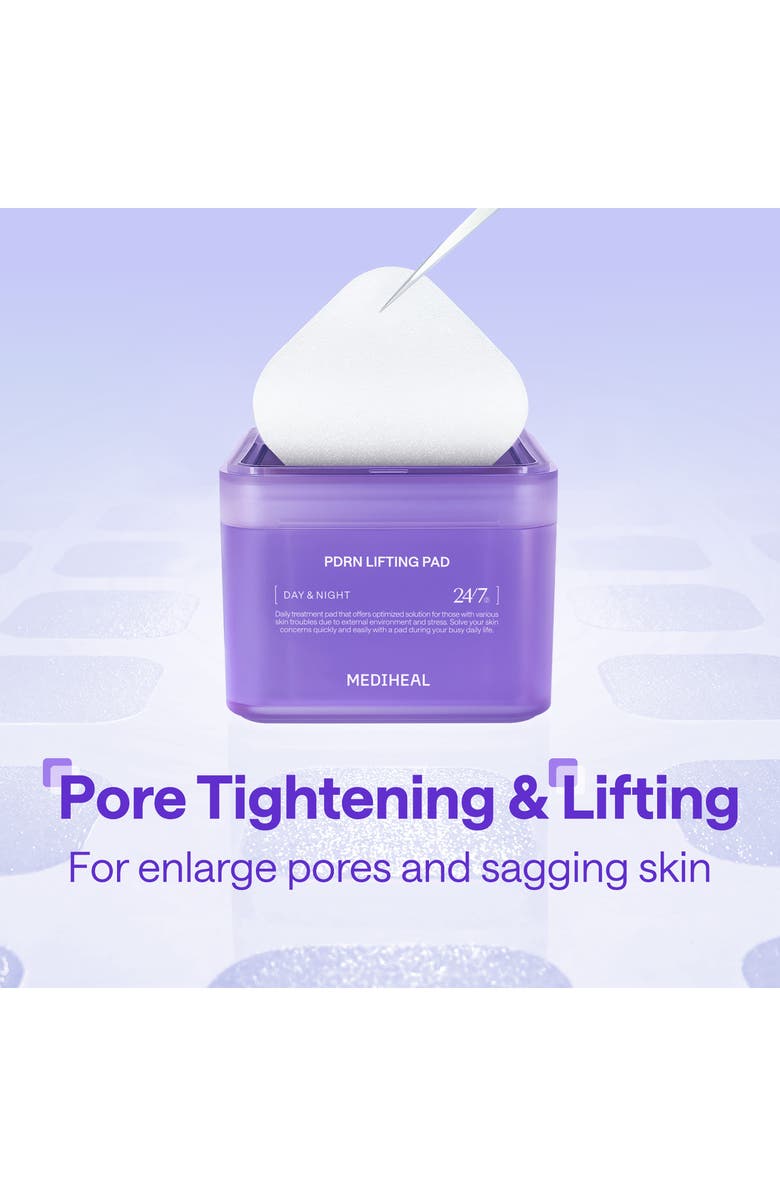 MEDIHEAL PDRN Lifting Pads, Alternate, color, Purple