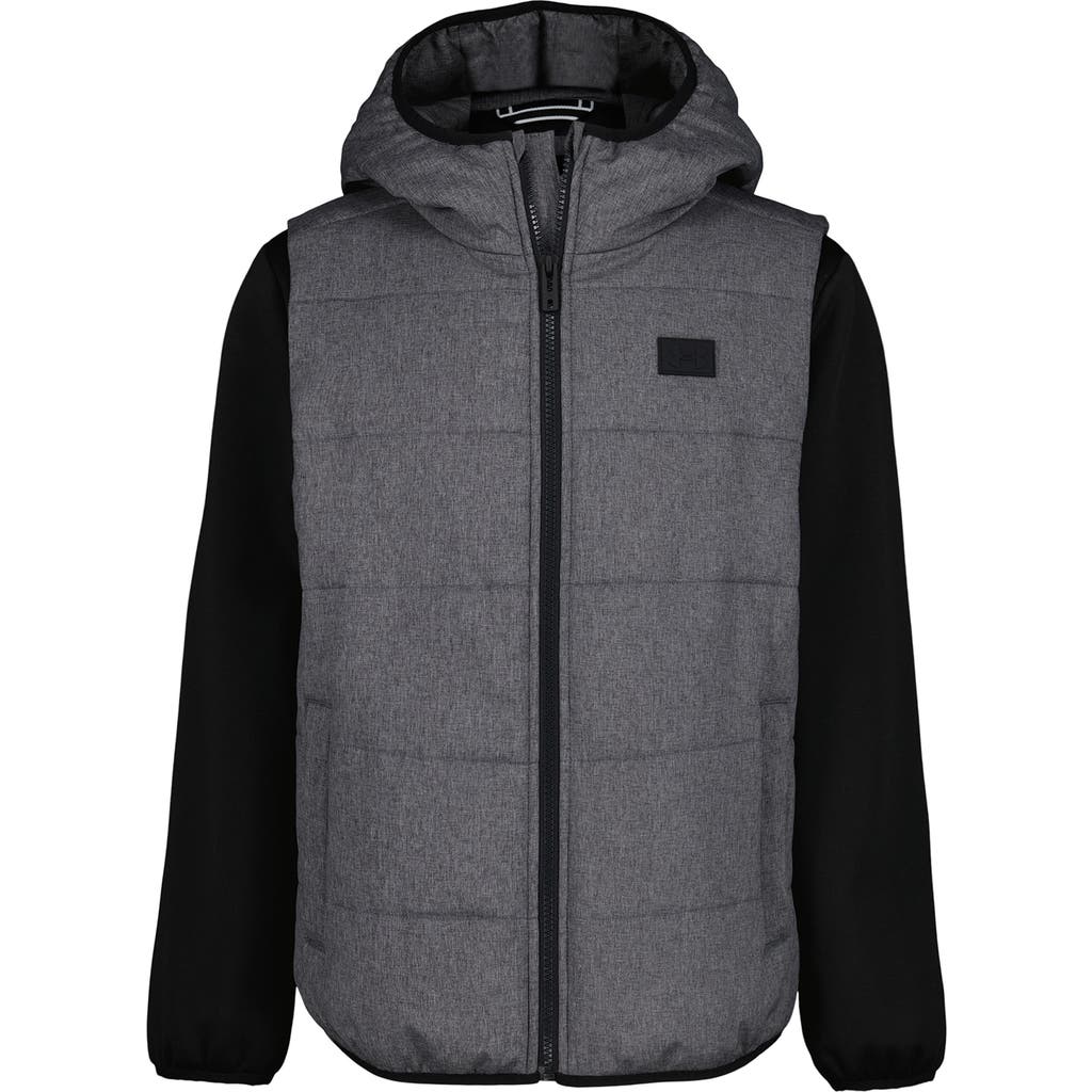 Under Armour Kids' 2fer Water Resistant Hoodie Vest