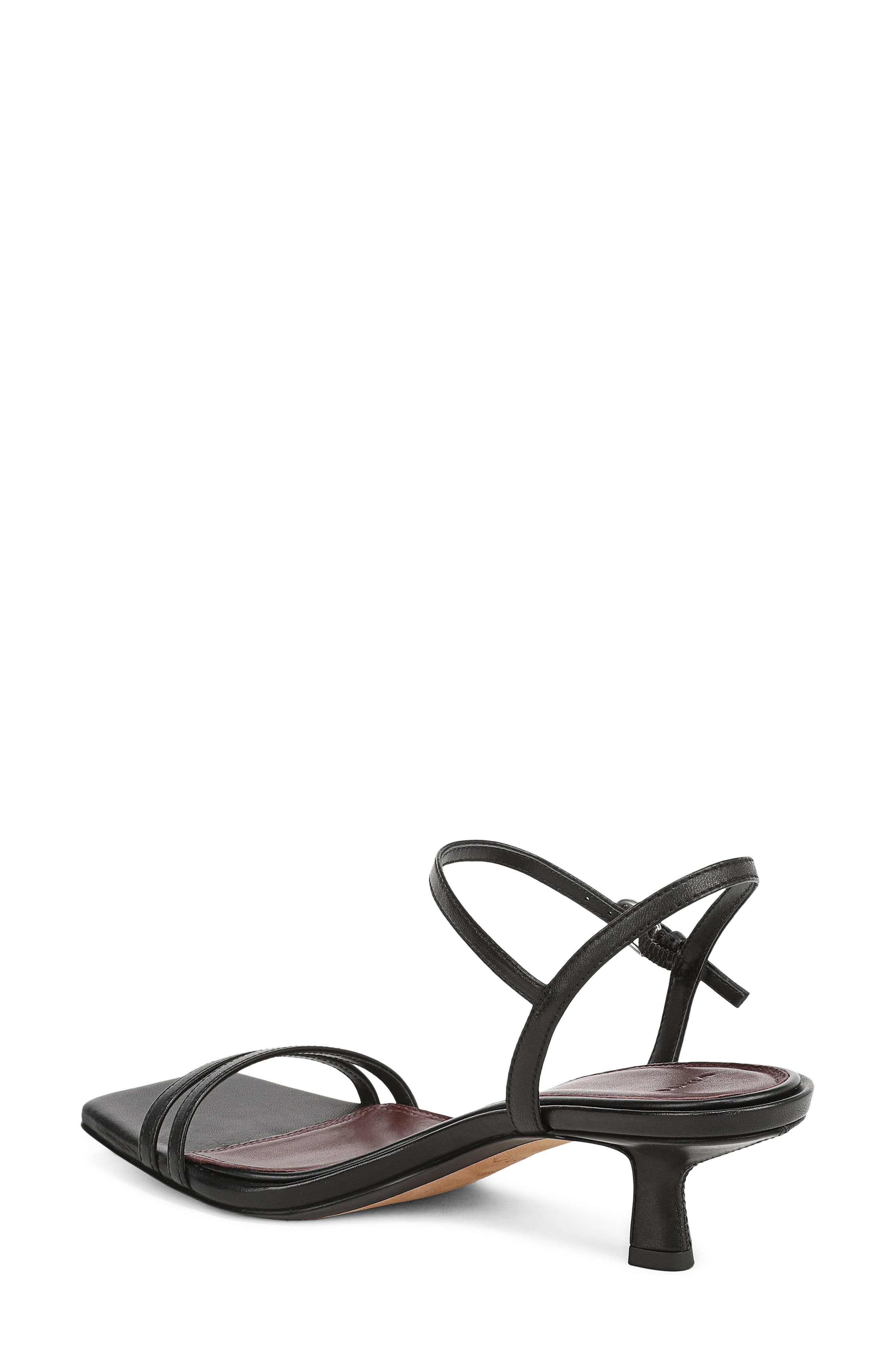 Vince Tilda Ankle Strap Sandal, Alternate, color, Black