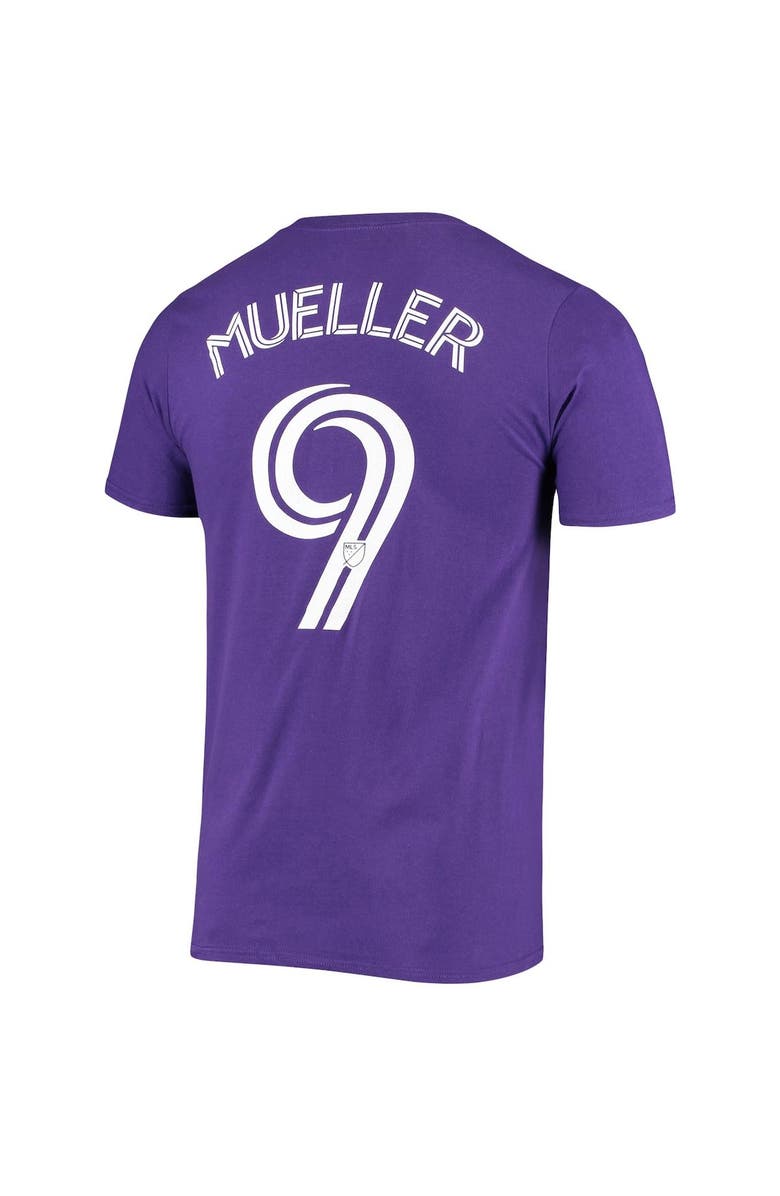 FANATICS Men's Fanatics Branded Chris Mueller Purple Orlando City SC Authentic Stack T-Shirt, Alternate, color,
