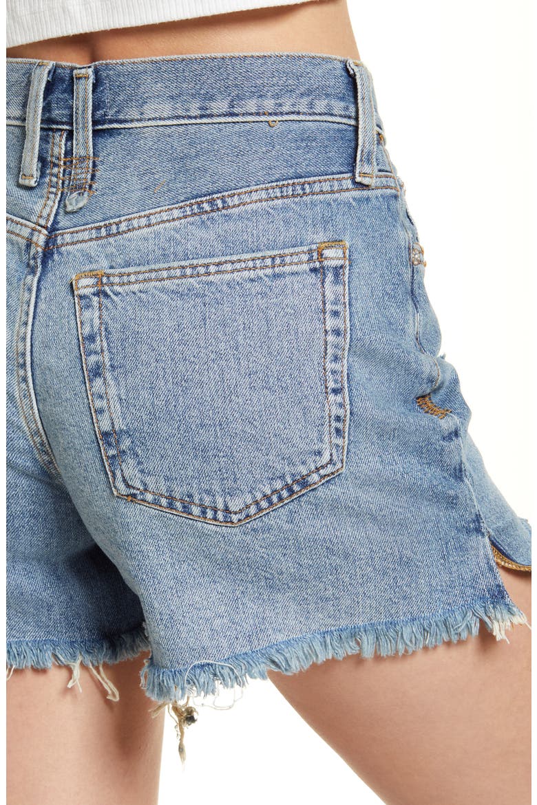 We the Free Makai High Waist Cutoff Shorts, Alternate, color, LOOSE CANNON