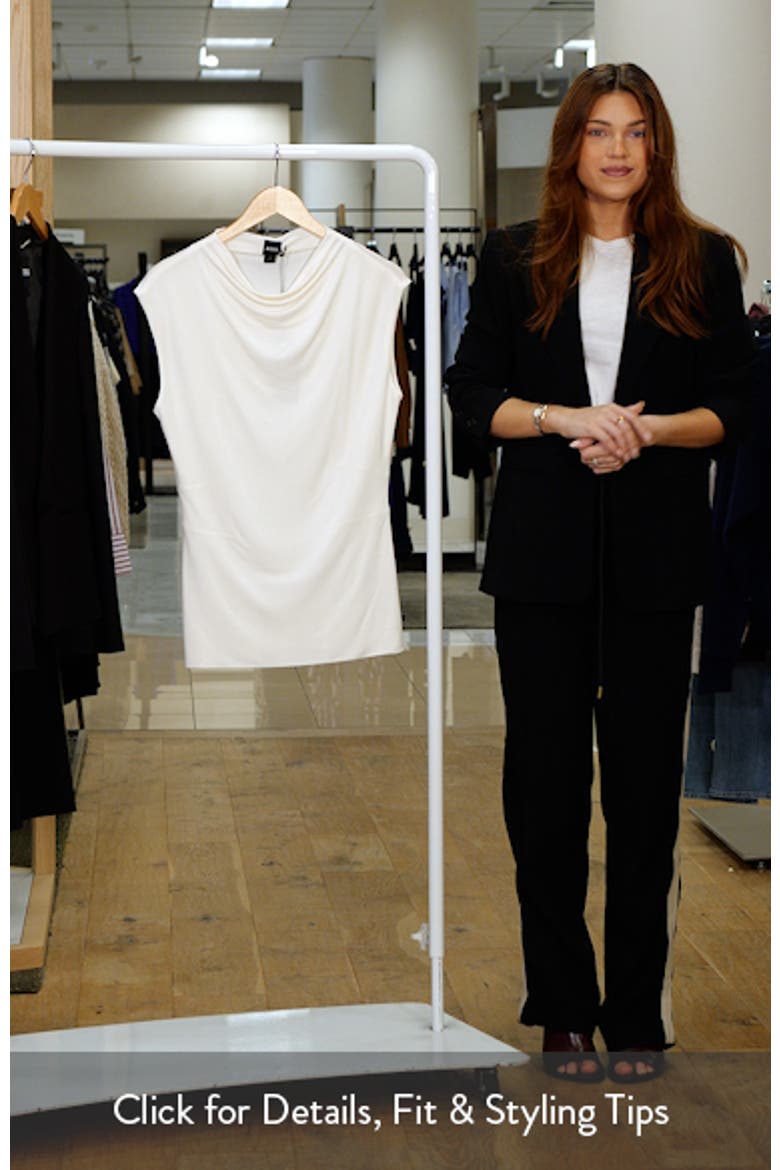 Elamma Cap Sleeve Top video