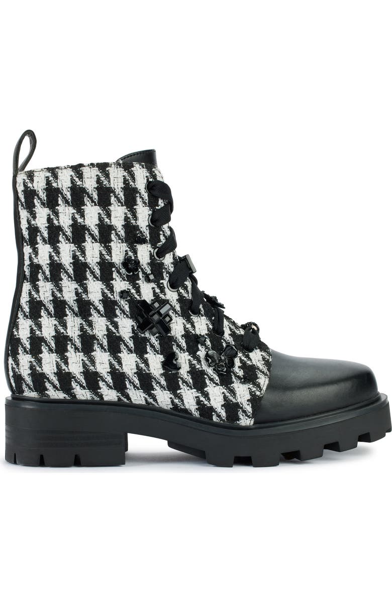 KARL LAGERFELD PARIS Makenzie Combat Boot, Alternate, color,