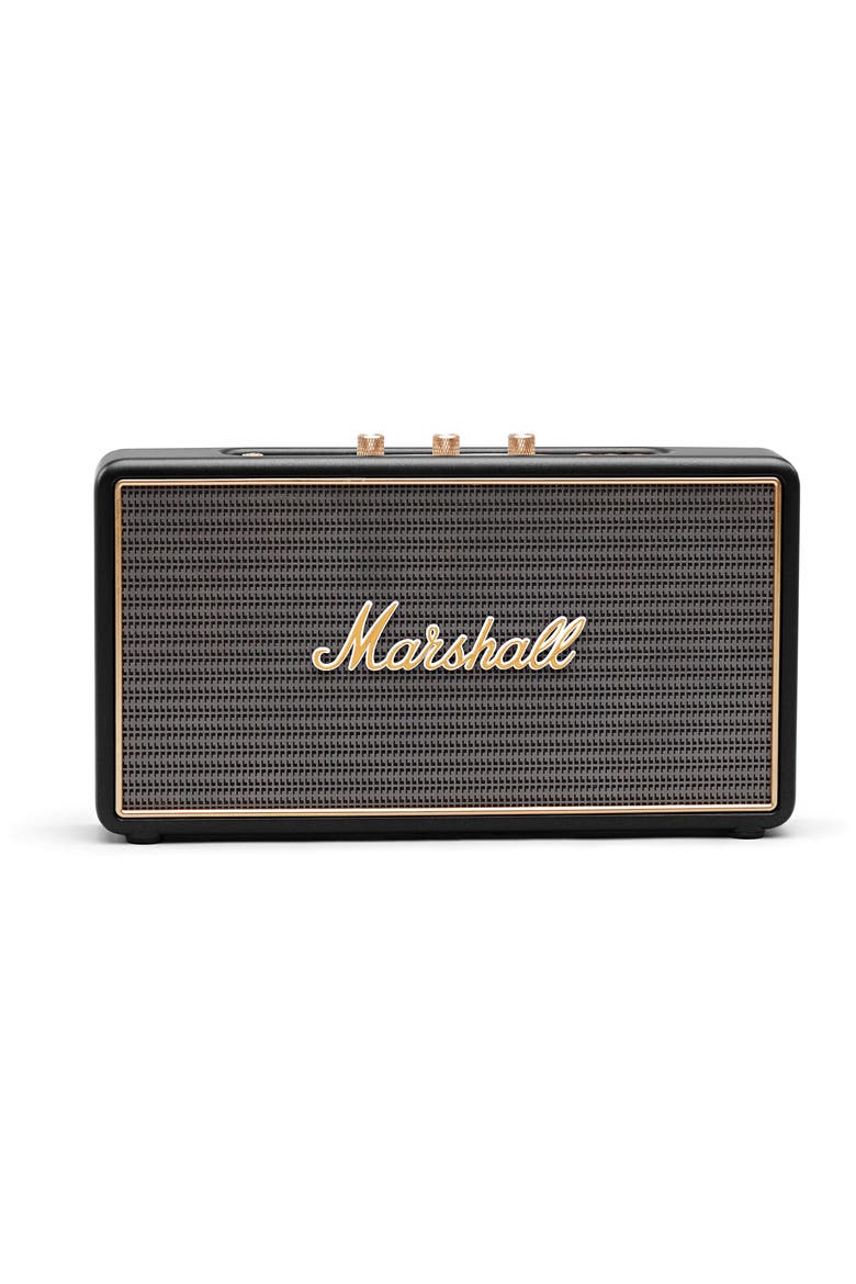 'Stockwell' Bluetooth® Speaker, Main, color, BLACK