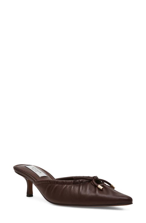 Bonaie Kitten Heel Mule