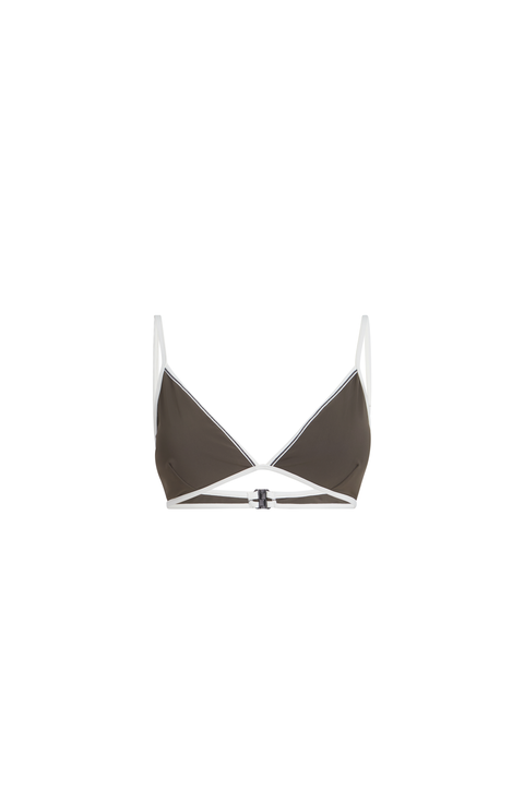 Bikini top with monili