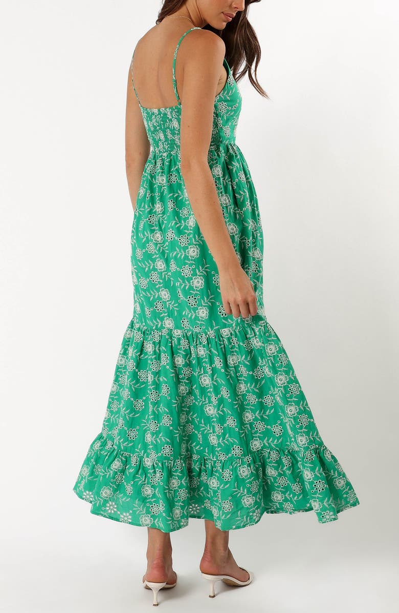 Petal & Pup Jenson Eyelet Tiered Maxi Dress, Alternate, color, 