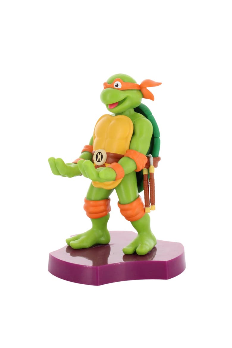 Holdems Tmnt Michaelangelo Earbud & Phone Holder, Main, color, Multicolored