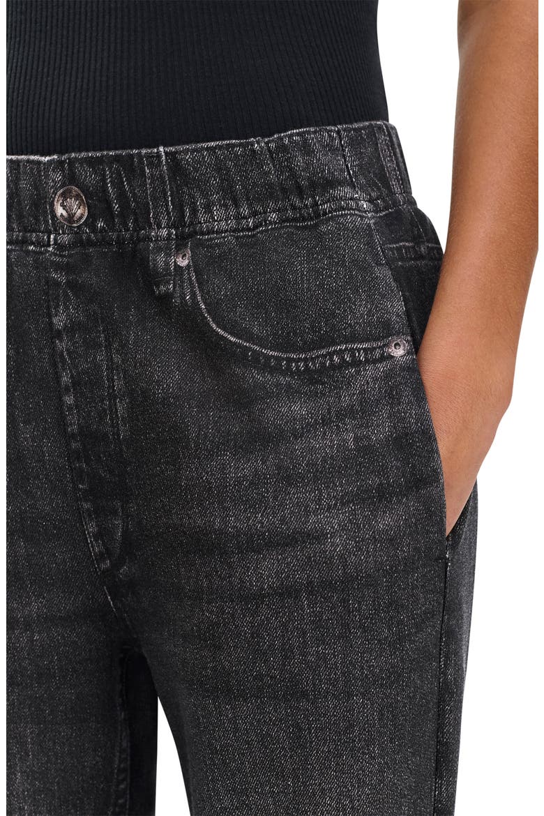 rb Miramar Jogger Cotton Terry Sweatpant Jeans, Alternate, color, BLACK