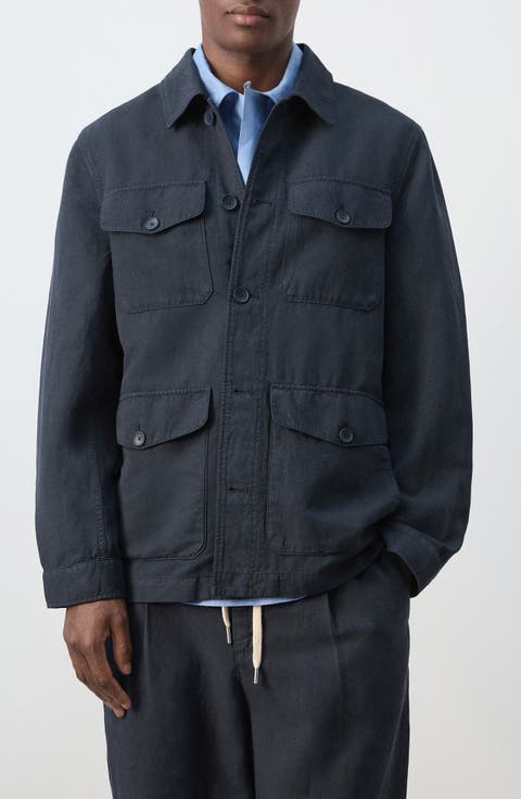 Button Front Chore Jacket