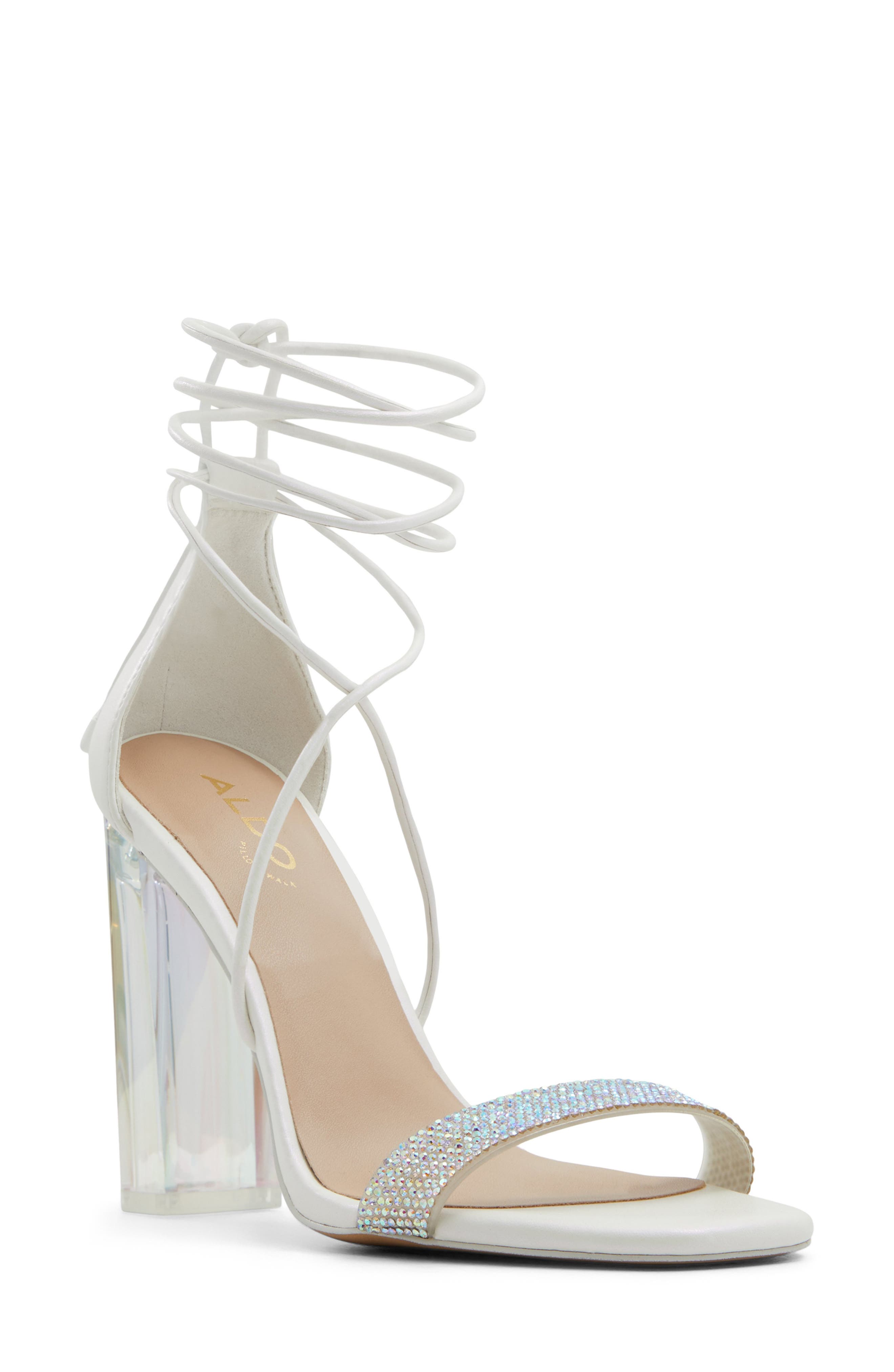 ALDO Onardonia Ankle Wrap Sandal, Main, color, 
