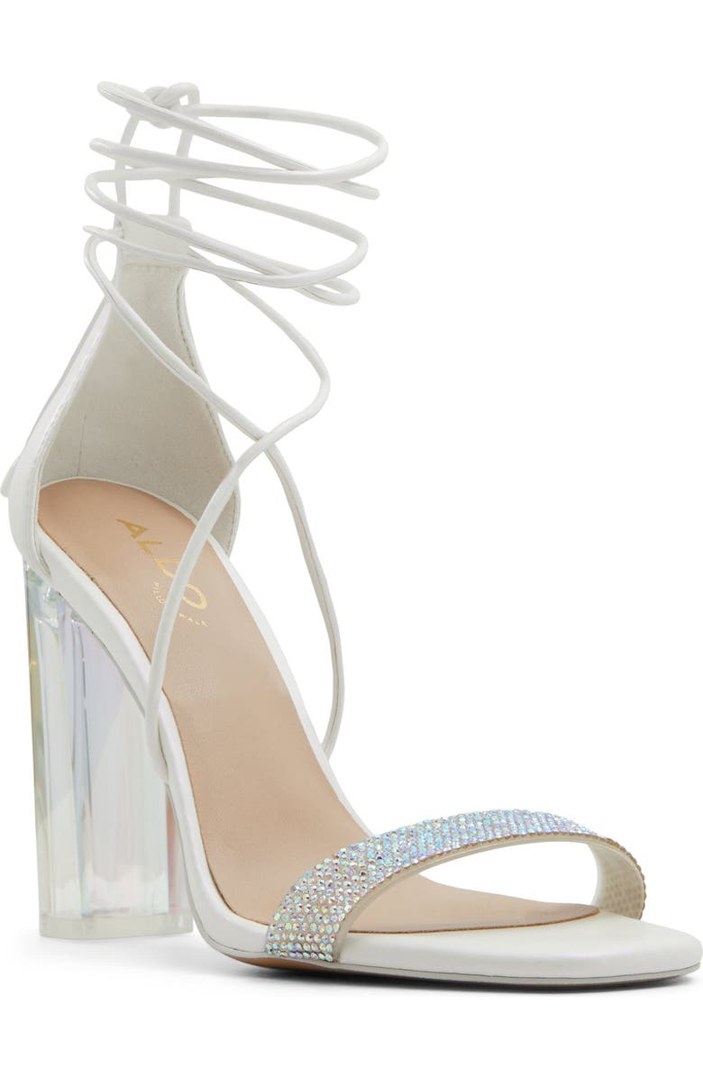 ALDO Onardonia Ankle Wrap Sandal, Main, color,