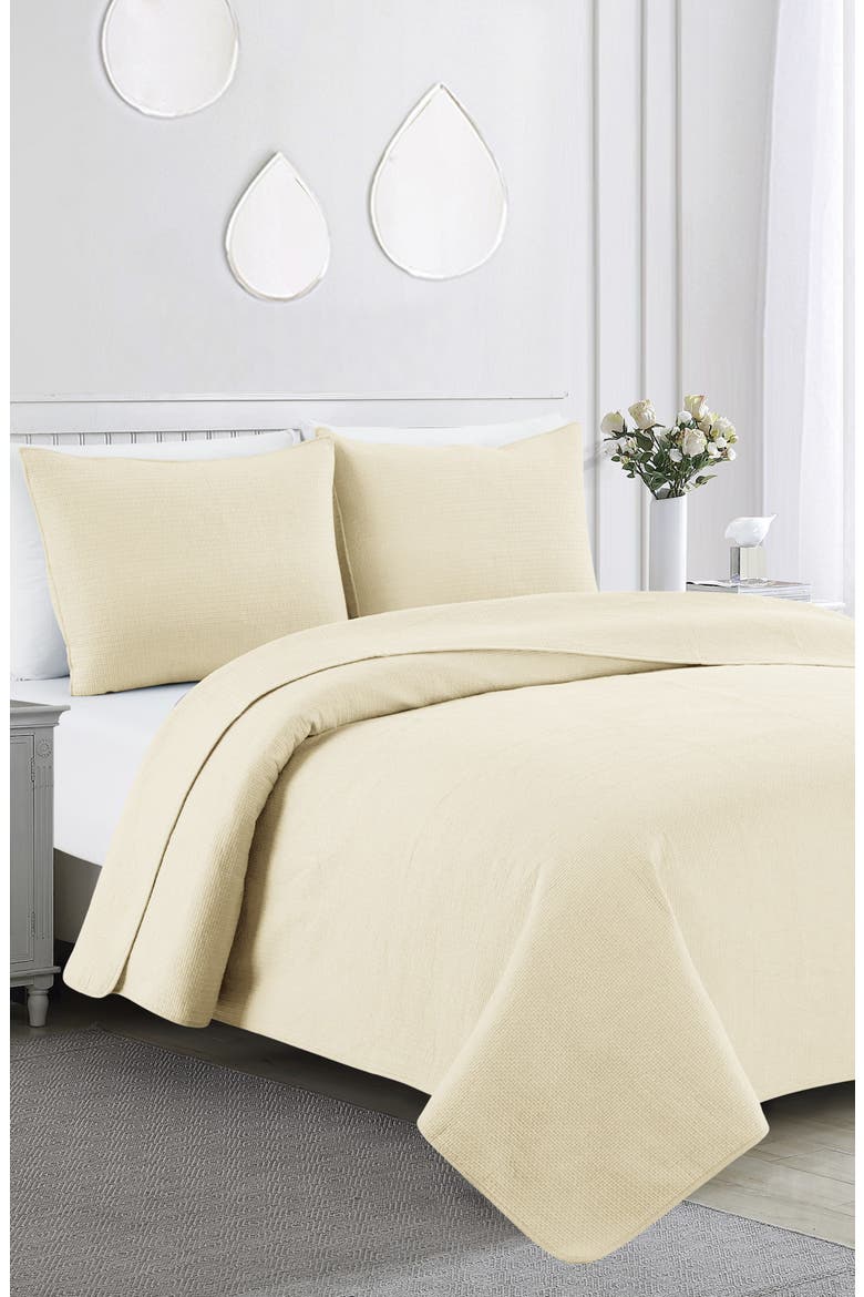 Knob Hill 2-Piece Quilt Set, Alternate, color, IVORY