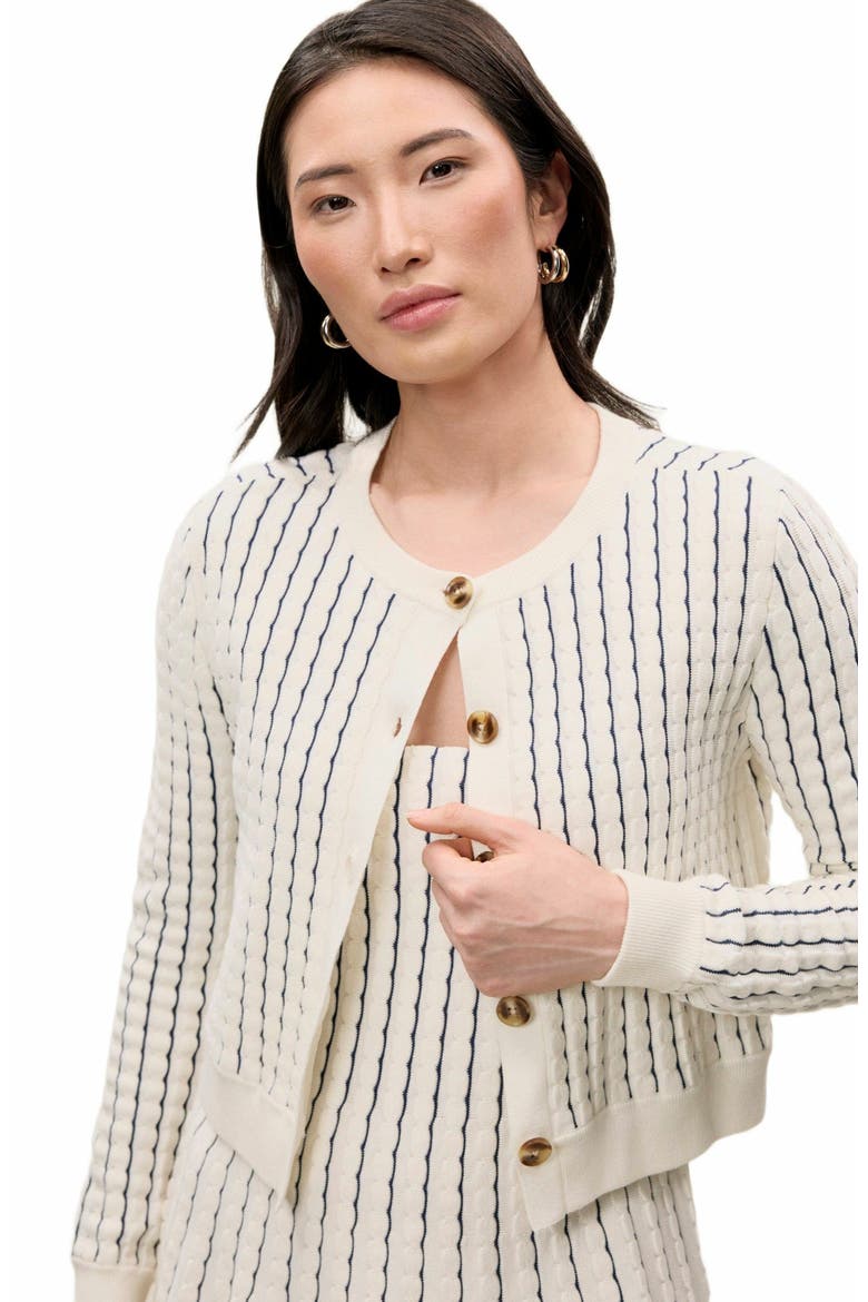 Dorothy Knit Cardigan, Alternate, color, IVORY