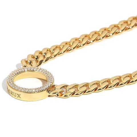 Eterna Pave Link Choker
