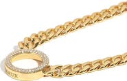 ZARUX Eterna Pave Link Choker