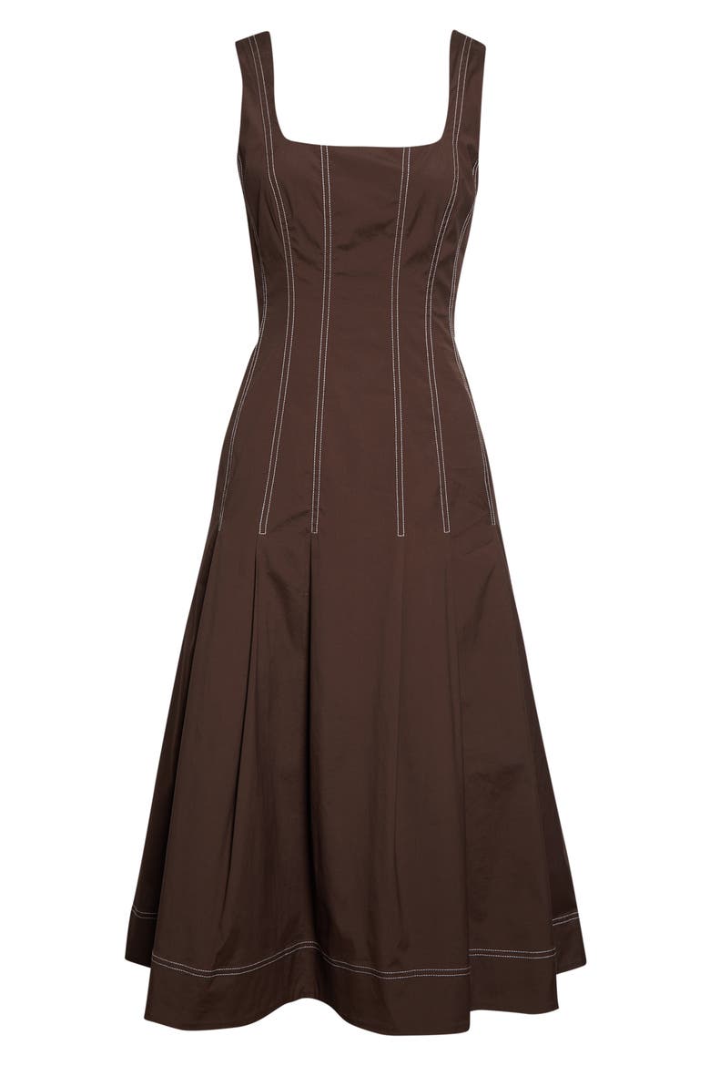 Jolie Dress, Alternate, color, DARK MOCHA