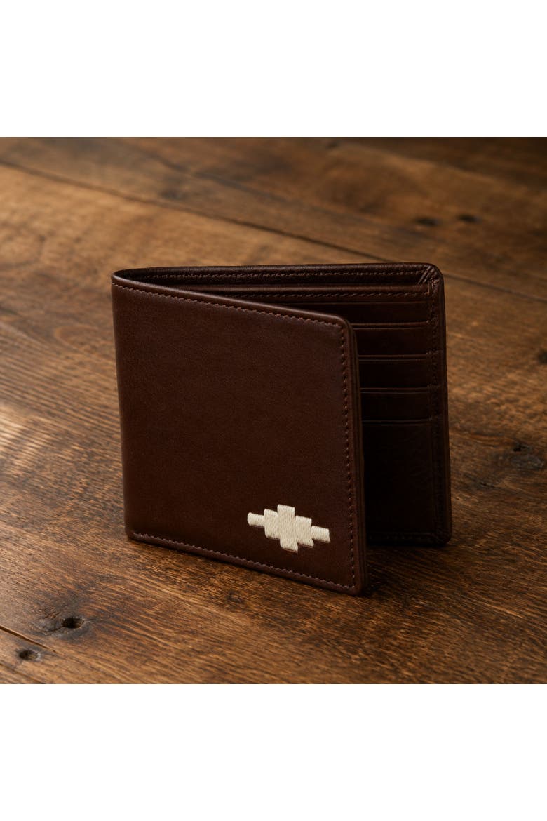 Dinero Card Wallet, Alternate, color, Brown/Cream