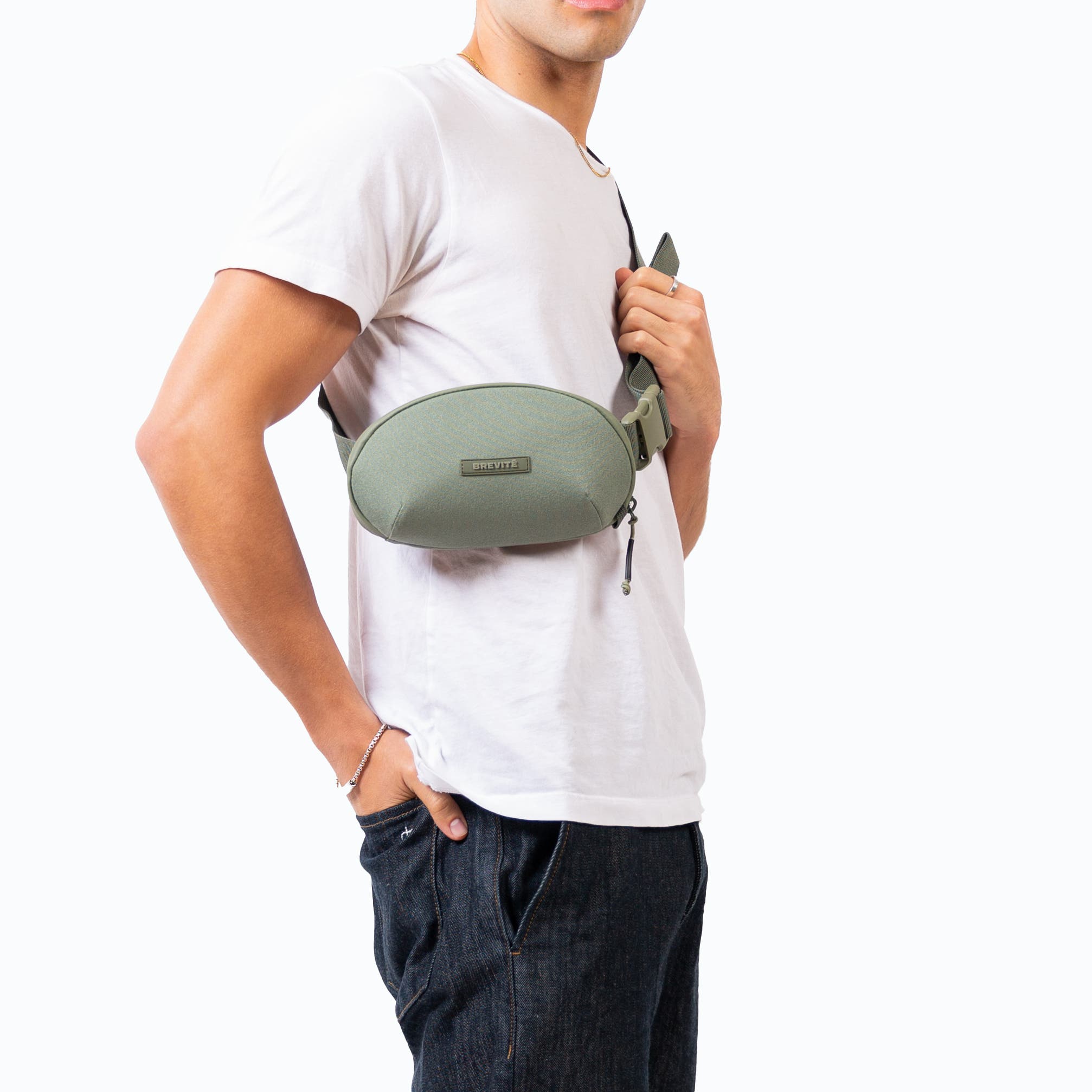 Brevite The Belt Bag, Alternate, color, Charcoal Gray