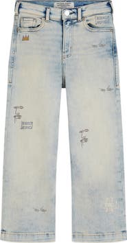Scotch & Soda Kids' x Basquiat The Deep Loose Jeans