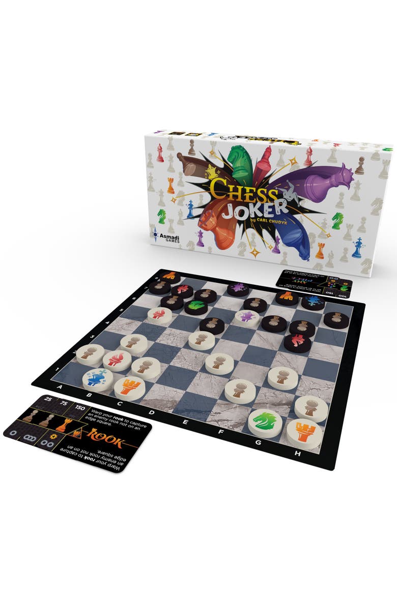 Chess Joker Card Game, Alternate, color, Multicolored