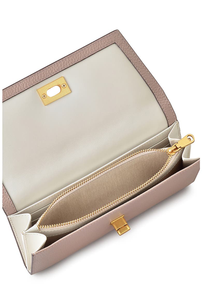 Brooke Avenue Large Flapover Wallet, Alternate, color, LATTE