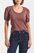 Derek Lam 10 Crosby Willa Balloon Sleeve Top