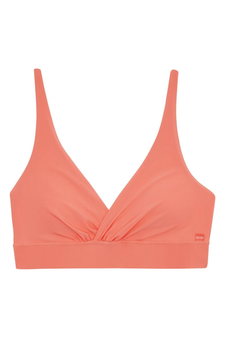 Paloma Plain Bikini Top, Main, color, Shell Pink