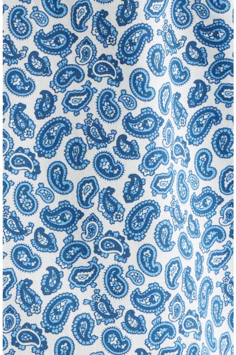 Roma Paisley Cotton Stretch Poplin Dress Shirt, Alternate, color, STAMPA F.DO BIANCO