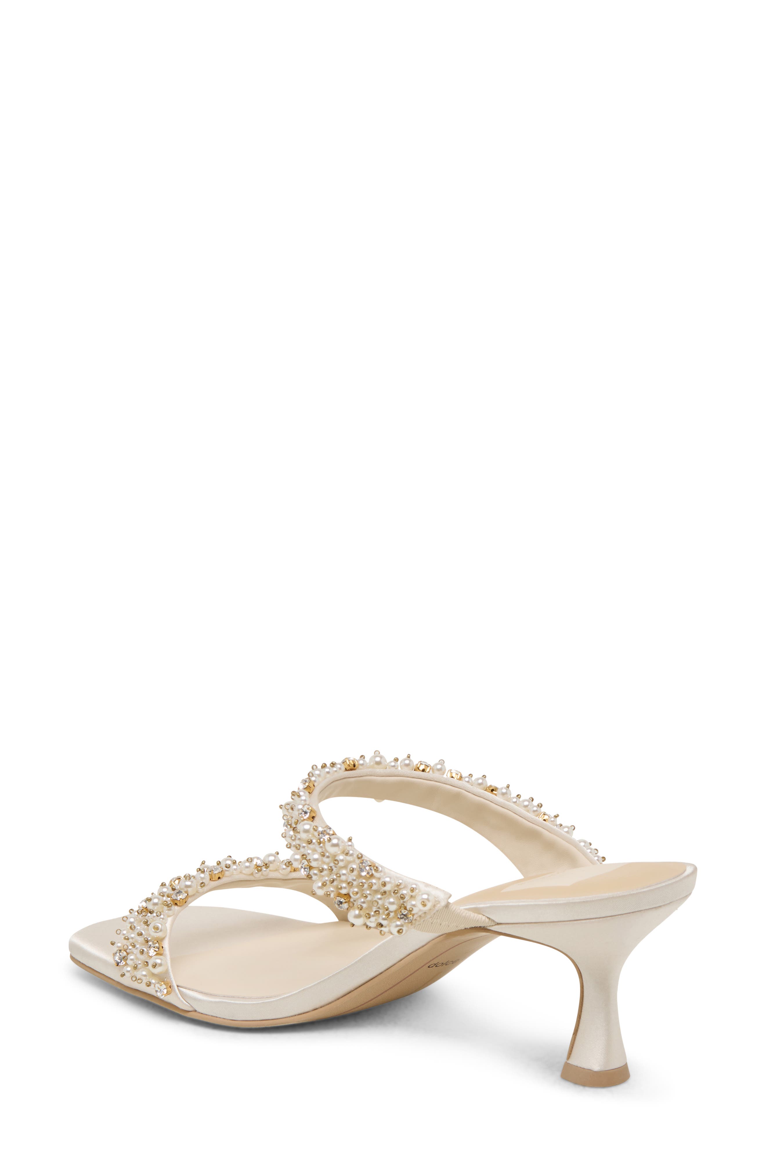 Dolce Vita Genora Rhinestone Sandal, Alternate, color, Ivory Rhinestone