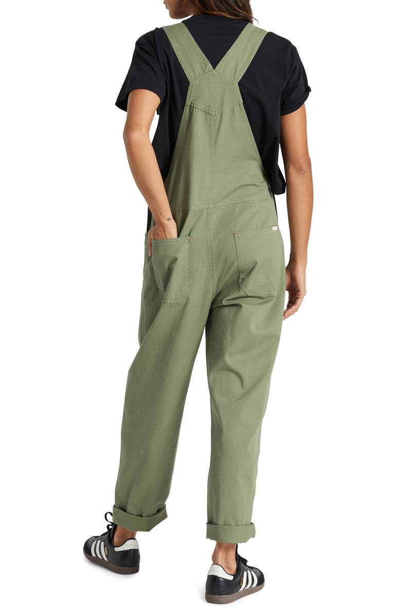 Brixton Costa Cotton Overalls, Alternate, color, 
