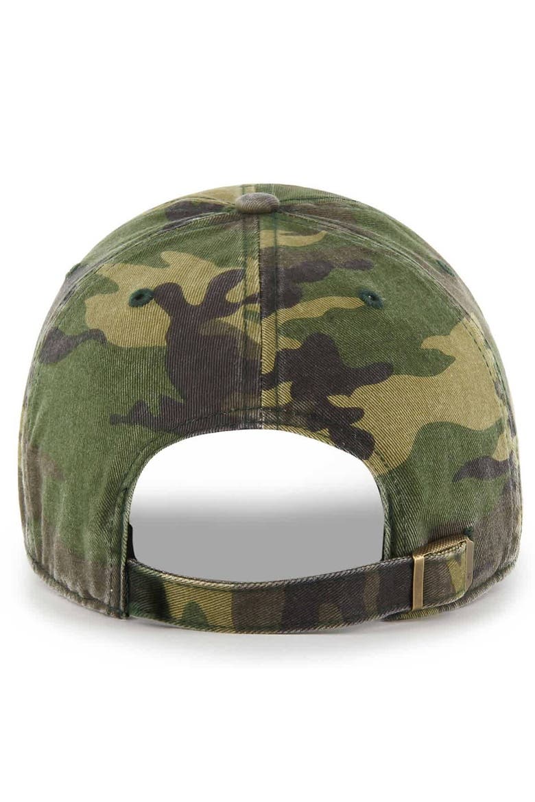 Men's '47 Camo San Antonio Spurs Clean Up Adjustable Hat, Alternate, color, Camo