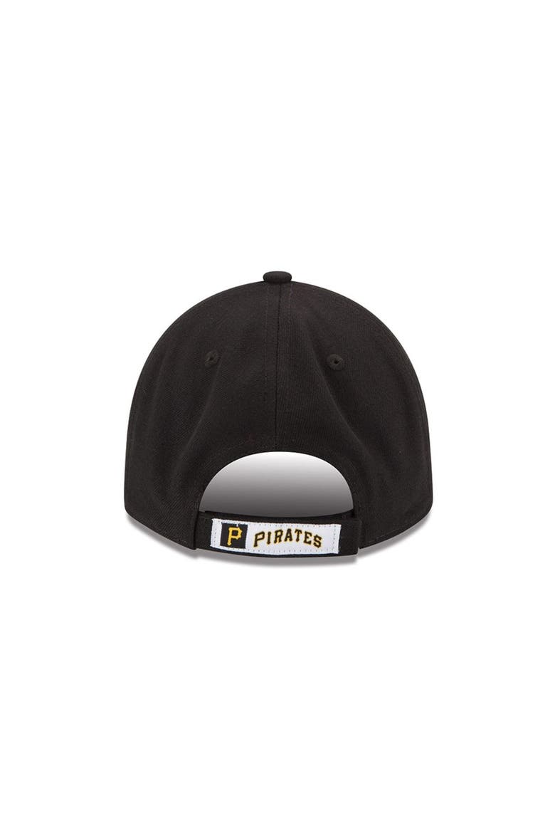 Men's New Era Black Pittsburgh Pirates The League 9FORTY Adjustable Hat, Alternate, color, Black