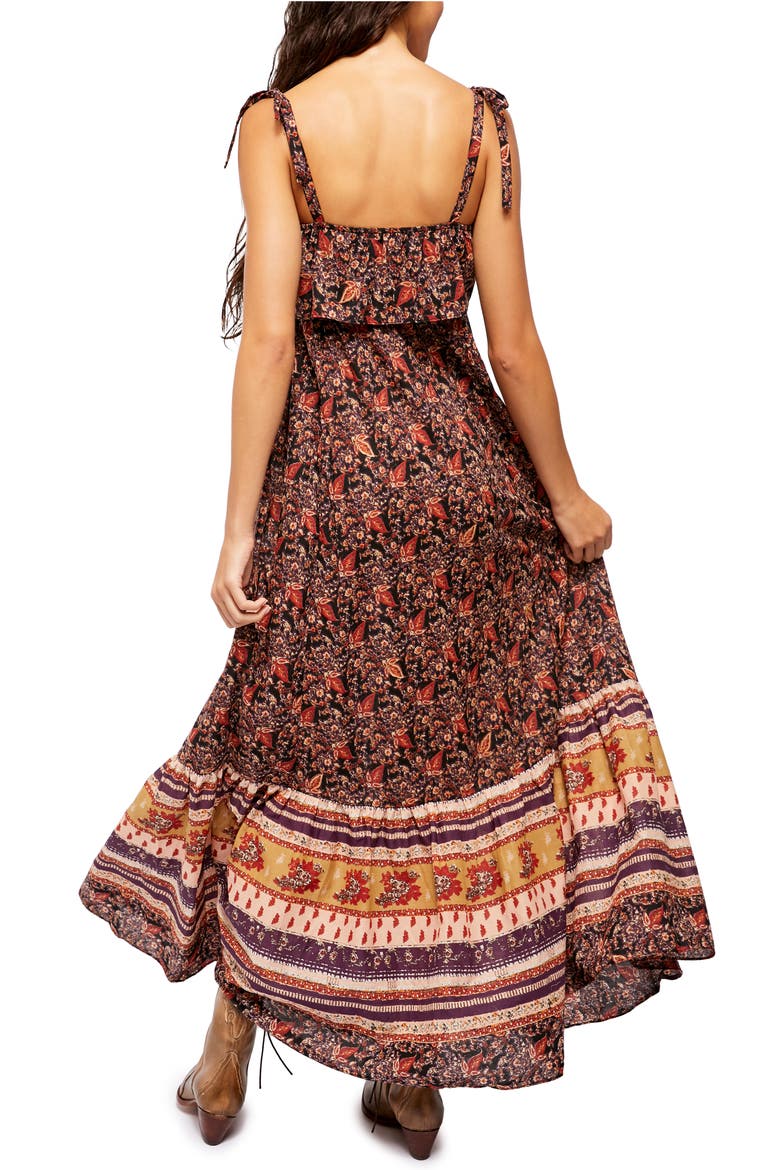 Tangier Tie Shoulder Maxi Dress, Alternate, color, DARK COMBO