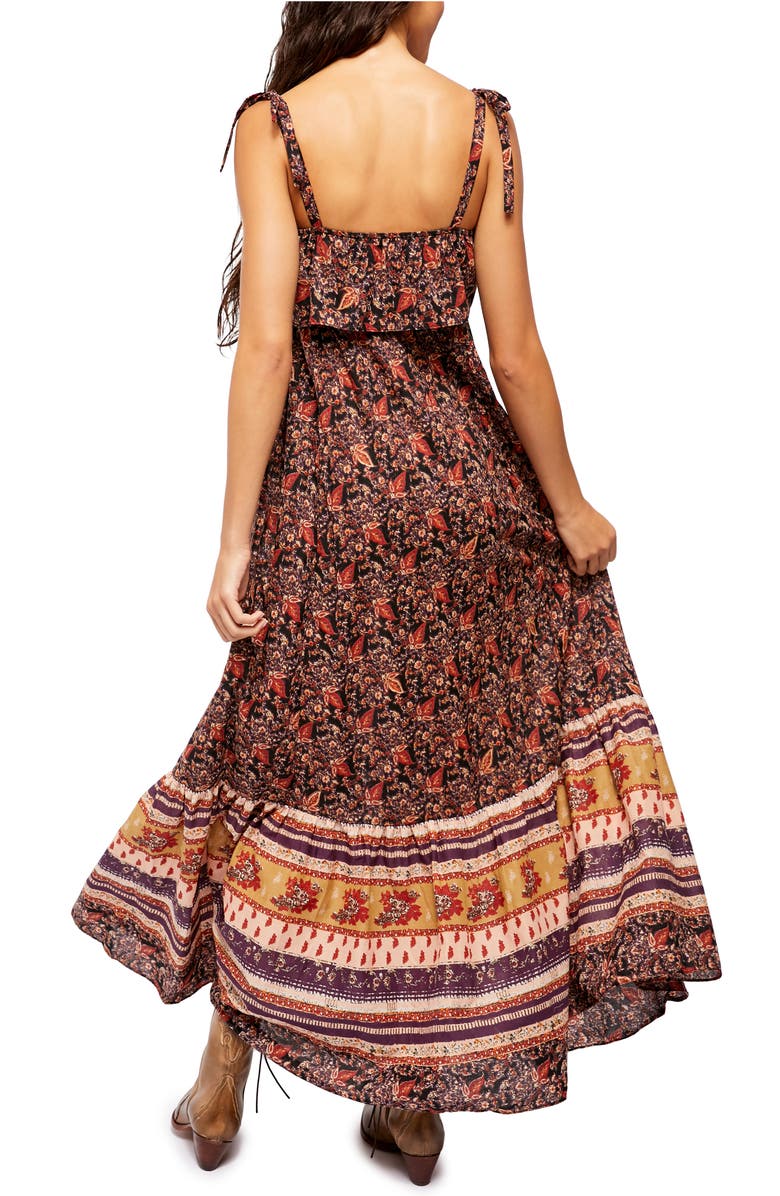 Free People Tangier Tie Shoulder Maxi Dress, Alternate, color, 