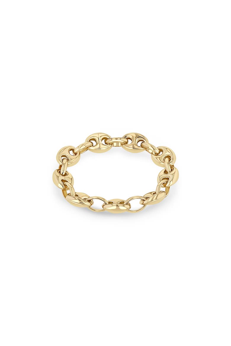 Small Mariner Chain Ring, Main, color, 14K YELLOW GOLD
