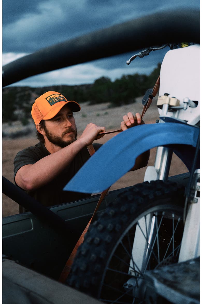 Logger Trucker Hat, Alternate, color, BLAZE ORANGE