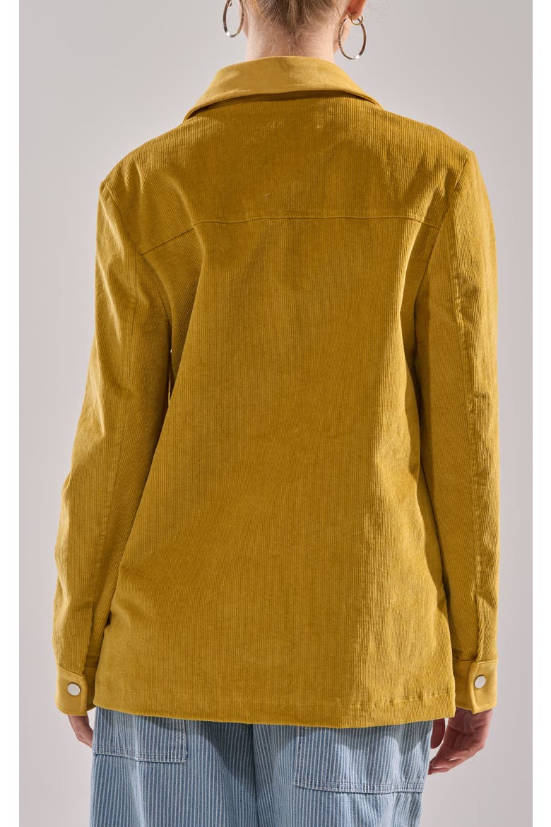 Geraldine Corduroy Jacket, Alternate, color, MUSTARD