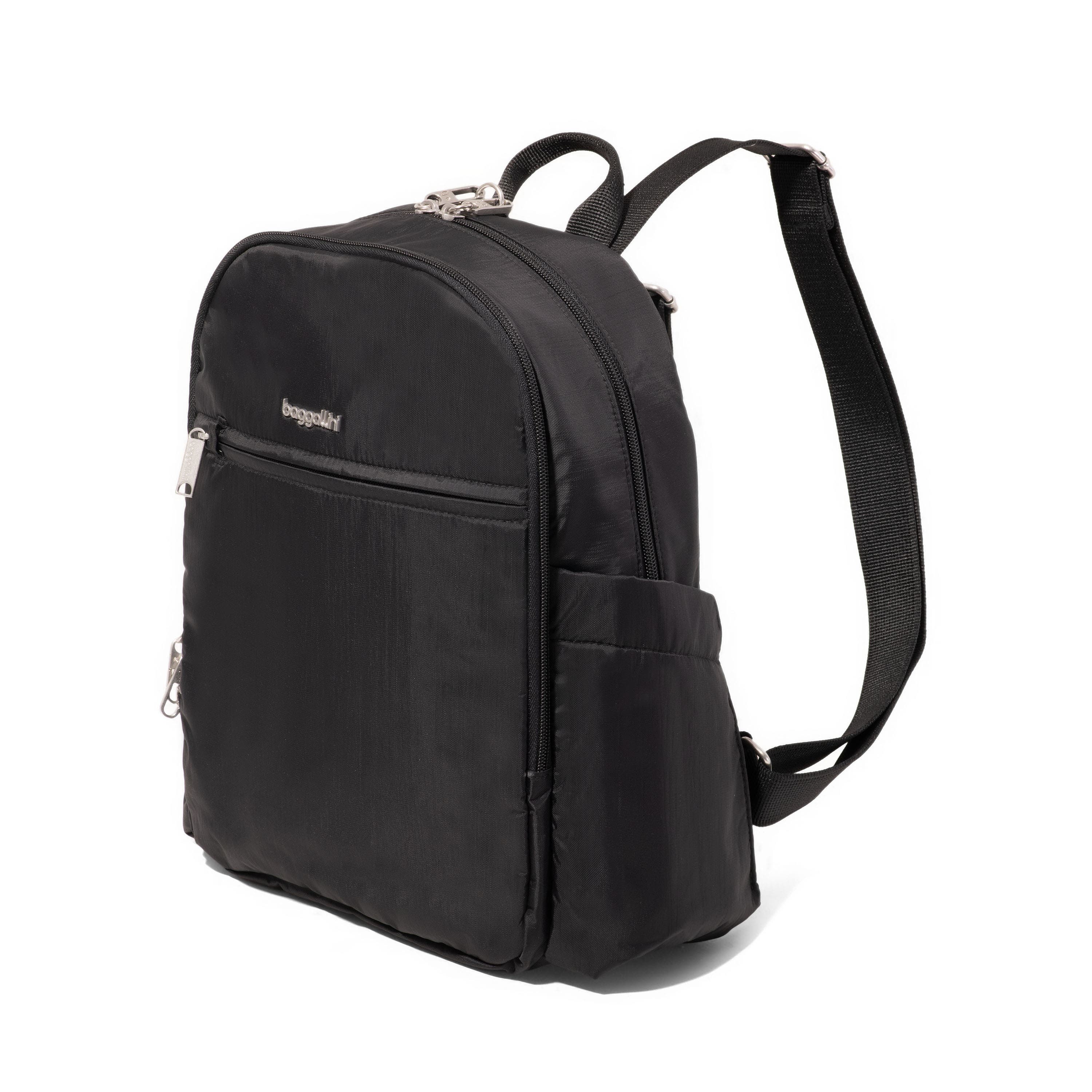 BAGGALLINI Securtex<sup>®</sup> Anti-Theft Getaway Backpack, Alternate, color, Black