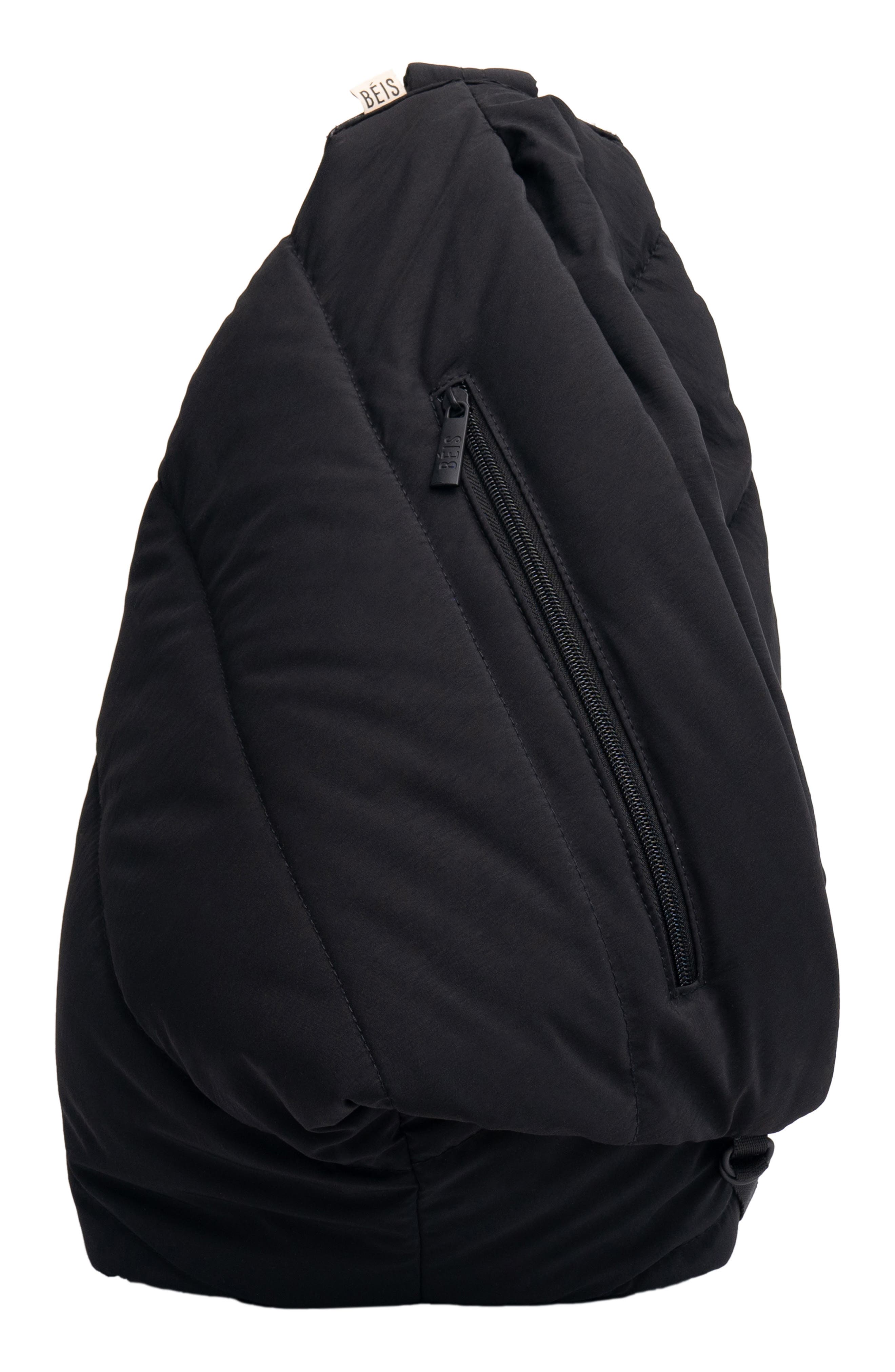 The Sling Backpack, Main, color, BLACK