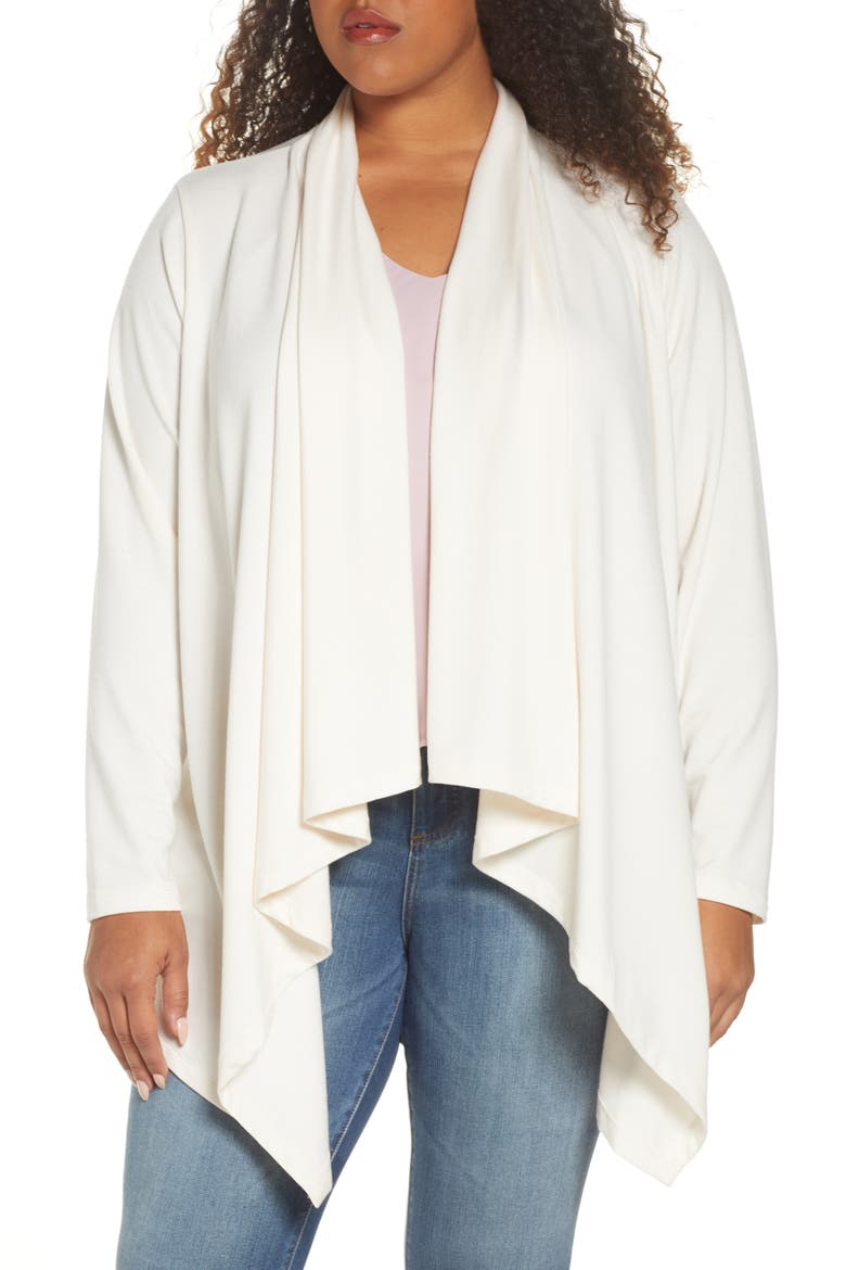 Waterfall Cardigan, Main, color, IVORY