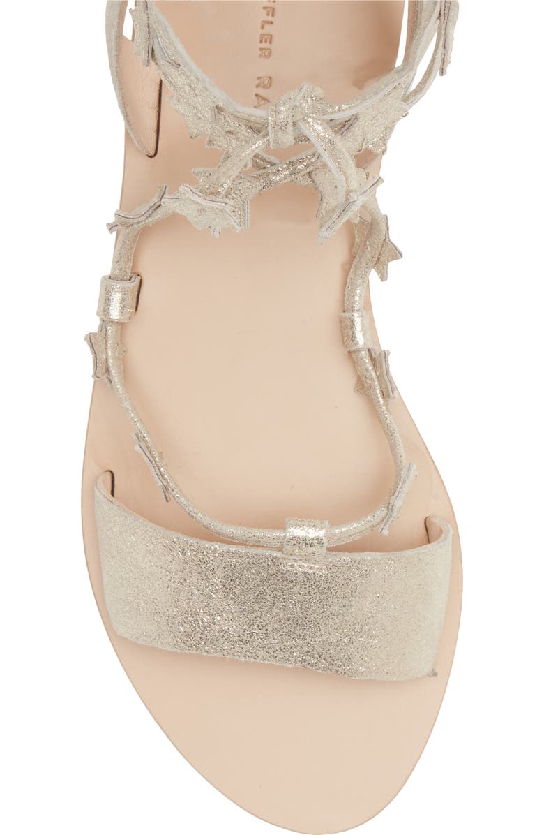 Loeffler Randall Starla Ankle Wrap Sandal, Alternate, color,