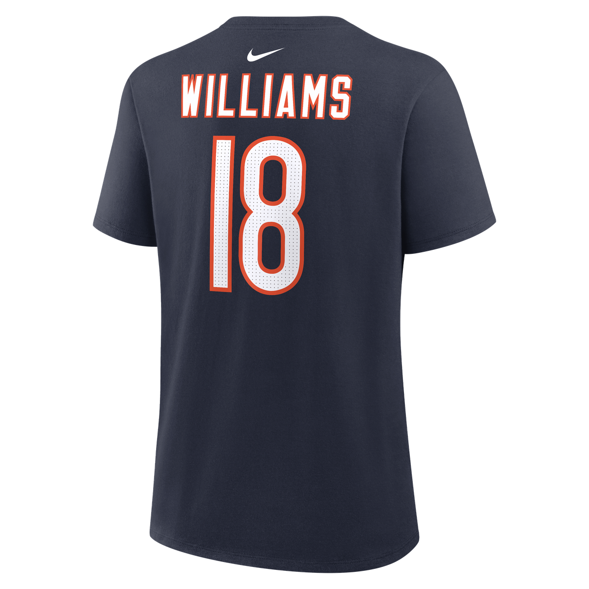 Nike Women's Nike Caleb Williams Navy Chicago Bears Name & Number T ...