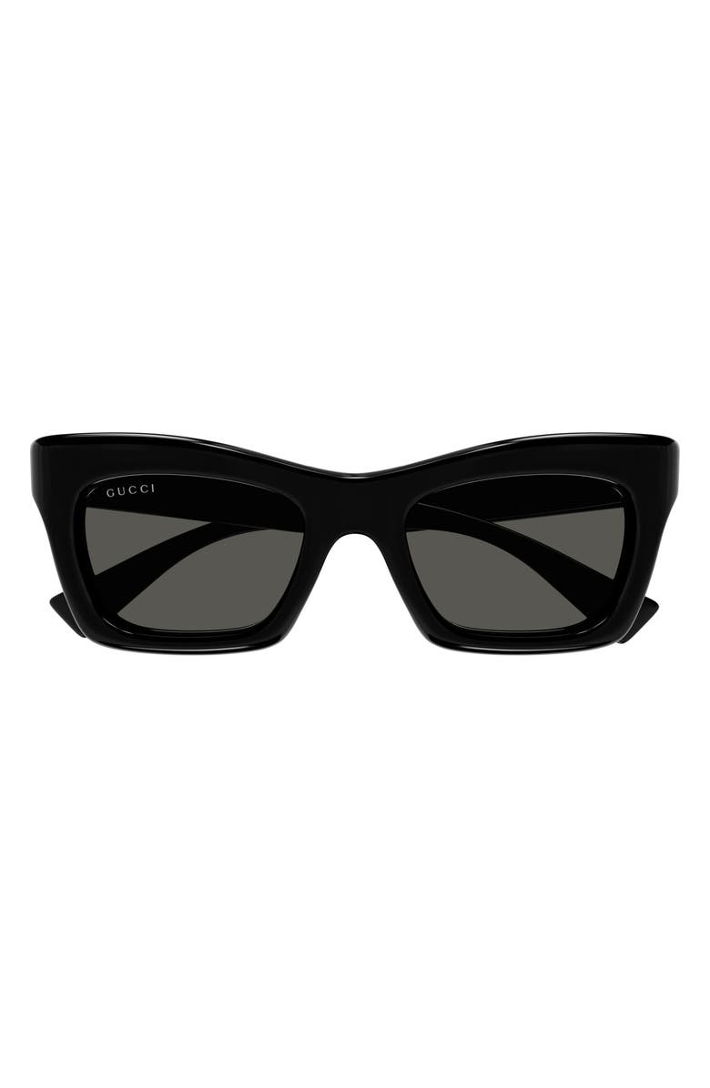 Gucci 50mm Cat Eye Sunglasses, Main, color,