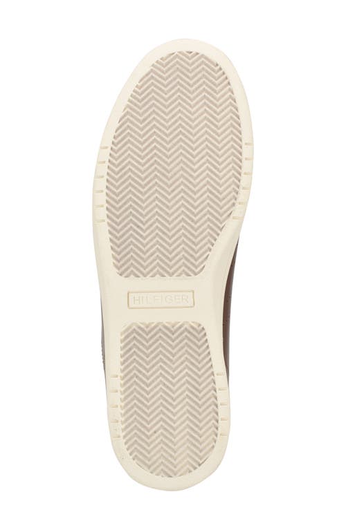 Tommy Hilfiger Liston Sneaker In Cognac/dark Brown