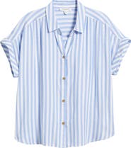 beachlunchlounge Darby Short Sleeve Button-Up Shirt